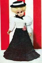 Gibson Girl Doll Pattern