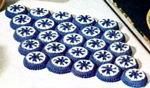 Bottle Cap Hot Plate Mat Pattern