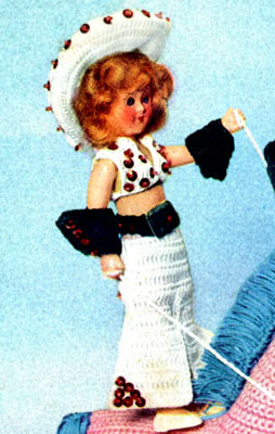Cow Girl Doll