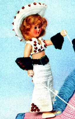 Cow Girl Doll
