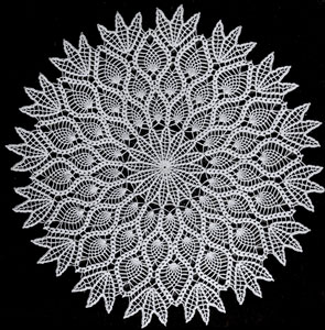 Pineapple Doily Pattern