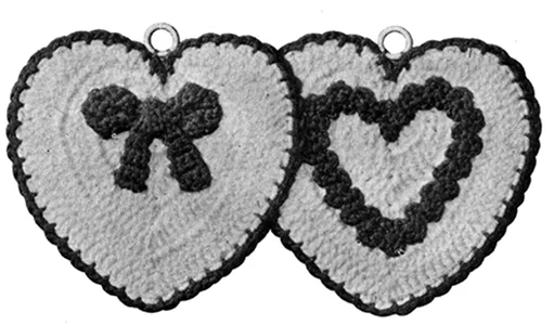 Hearts Pot Holder Pattern