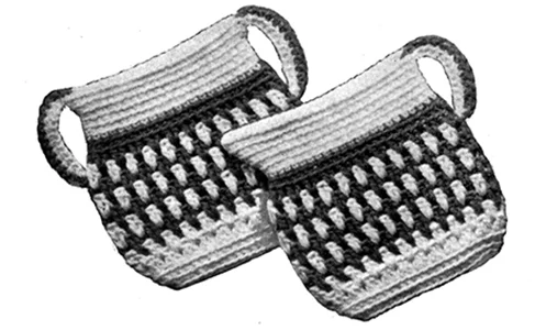 Sugar 'N Cream Pot Holder Patterns