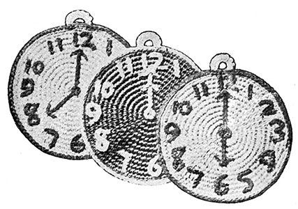 Morning, Noon 'N Nite Pot Holder Patterns
