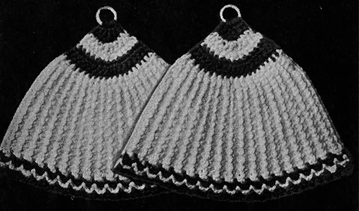Fan Pot Holder Pattern