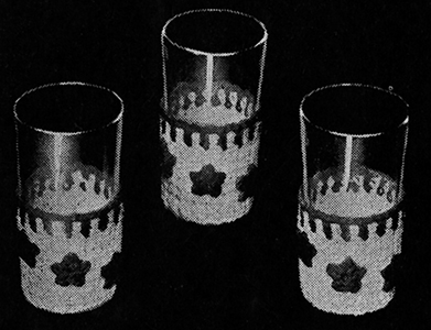 Star Spangled Glass Jackets Pattern