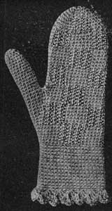 Child's Mitten Pattern