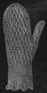 Child's Mitten Pattern
