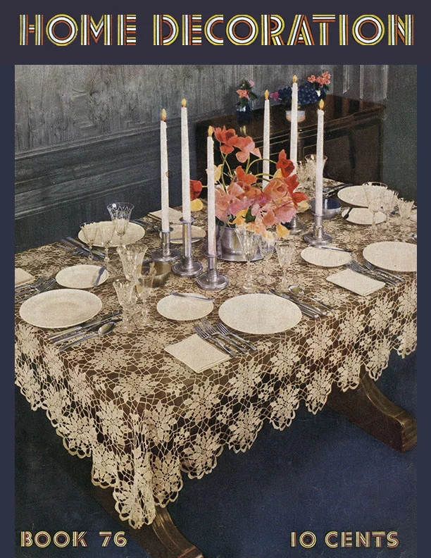 Home Decoration | Book No. 76 | The Spool Cotton Company