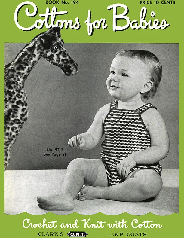 Cottons for Babies | Book No. 194 | The Spool Cotton Company