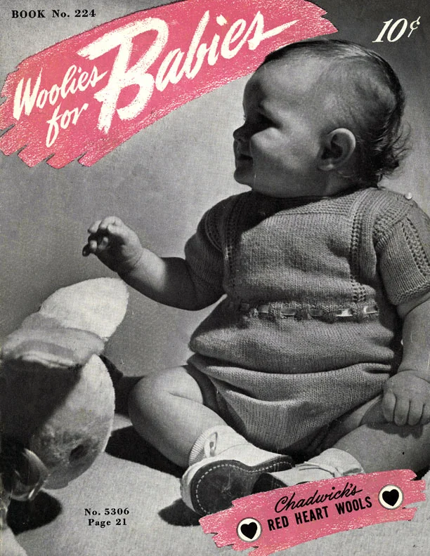 Woolies for Babies | Book No. 224 | The Spool Cotton Company