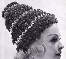 Crocheted Loop Hat Pattern