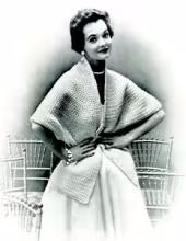 Crocheted Cape Stole Pattern