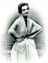 Crocheted Cape Stole Pattern