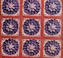 Wild Berries Afghan Pattern