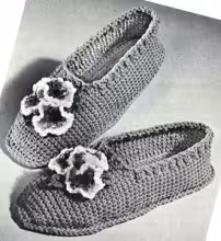 Posy Slippers Pattern