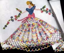 Mary Mary Quite Contrary Motif Pattern
