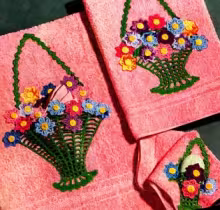 Basket Towel Set Pattern #FV-388