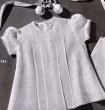 Baby Dress Edging Pattern
