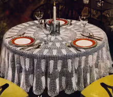 Oregon Modern Tablecloth Pattern