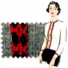 Ribbon Braid Trim Pattern #S-456