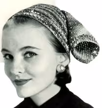 Sparkling Ponytail Cap Pattern #S-651