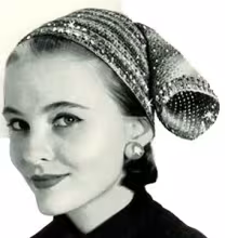Sparkling Ponytail Cap Pattern #S-651