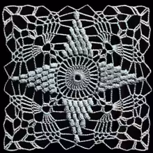 Pineapple Square Pattern #S-736