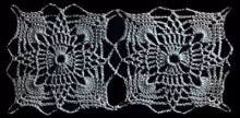 Pineapple Square Pattern #S-737