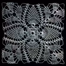 Pineapple Square Pattern #S-738