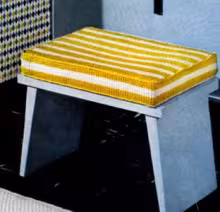 Bathroom Bench Cover Pattern