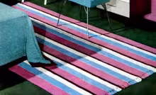 Striped Bedroom Rug Pattern