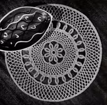 Sparkling Jewel Doily Pattern
