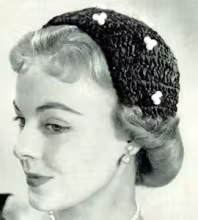 Half Shell Ribbon Hat Pattern