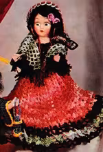 Miss Latin America Doll Pattern