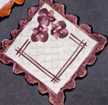 Pansies Pot Holder Pattern