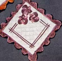 Pansies Pot Holder Pattern