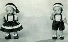 Jean & John Doll Pattern #253