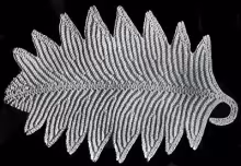 Fern Leaf Place Mat Pattern