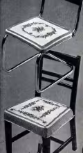Needlepoint Crochet Seat Cover Pattern