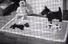 Playmates Crocheted Nursery Rug Pattern