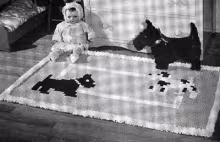 Playmates Crocheted Nursery Rug Pattern