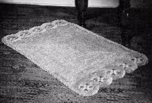 For Gracious Living Rug in Loop Stitch Pattern
