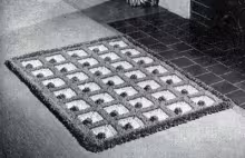 So Gay It Sings Rug in Loop Stitch Pattern