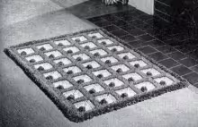 So Gay It Sings Rug in Loop Stitch Pattern