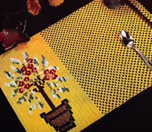 Spring Scenery Doily Pattern #7