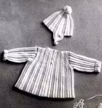 Crocheted Jacket and Cap Pattern