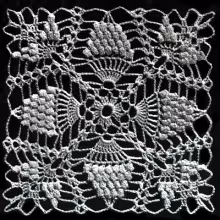 Pineapple Square Pattern #S-740