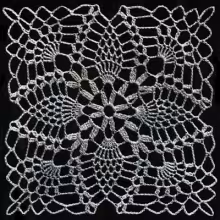 Pineapple Square Pattern #S-744