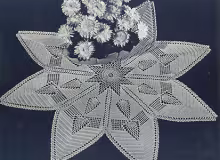 Shining Star Doily Pattern #12-51